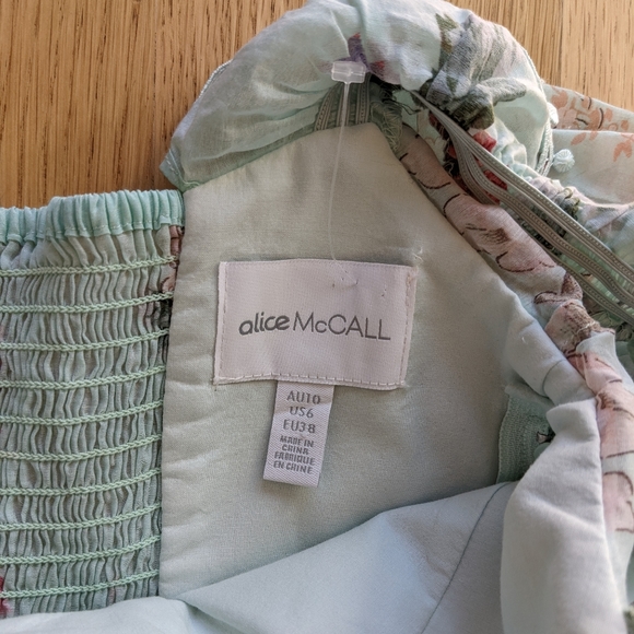 NWOT Alice McCall Peony dress size 6 - Picture 4 of 5